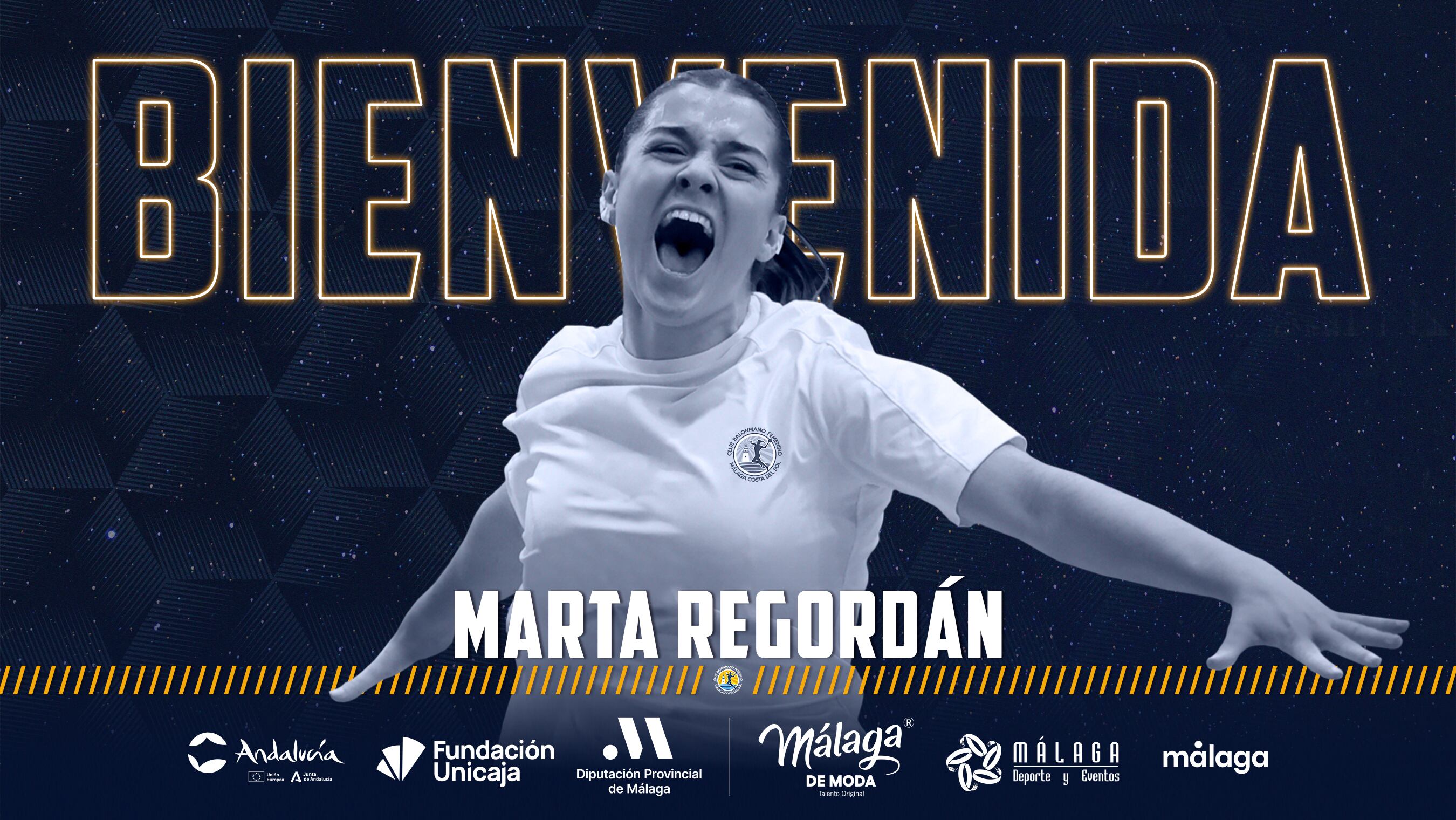 La primera línea marta Regordán, segundo fichaje del Costa del Sol para la próxima temporada