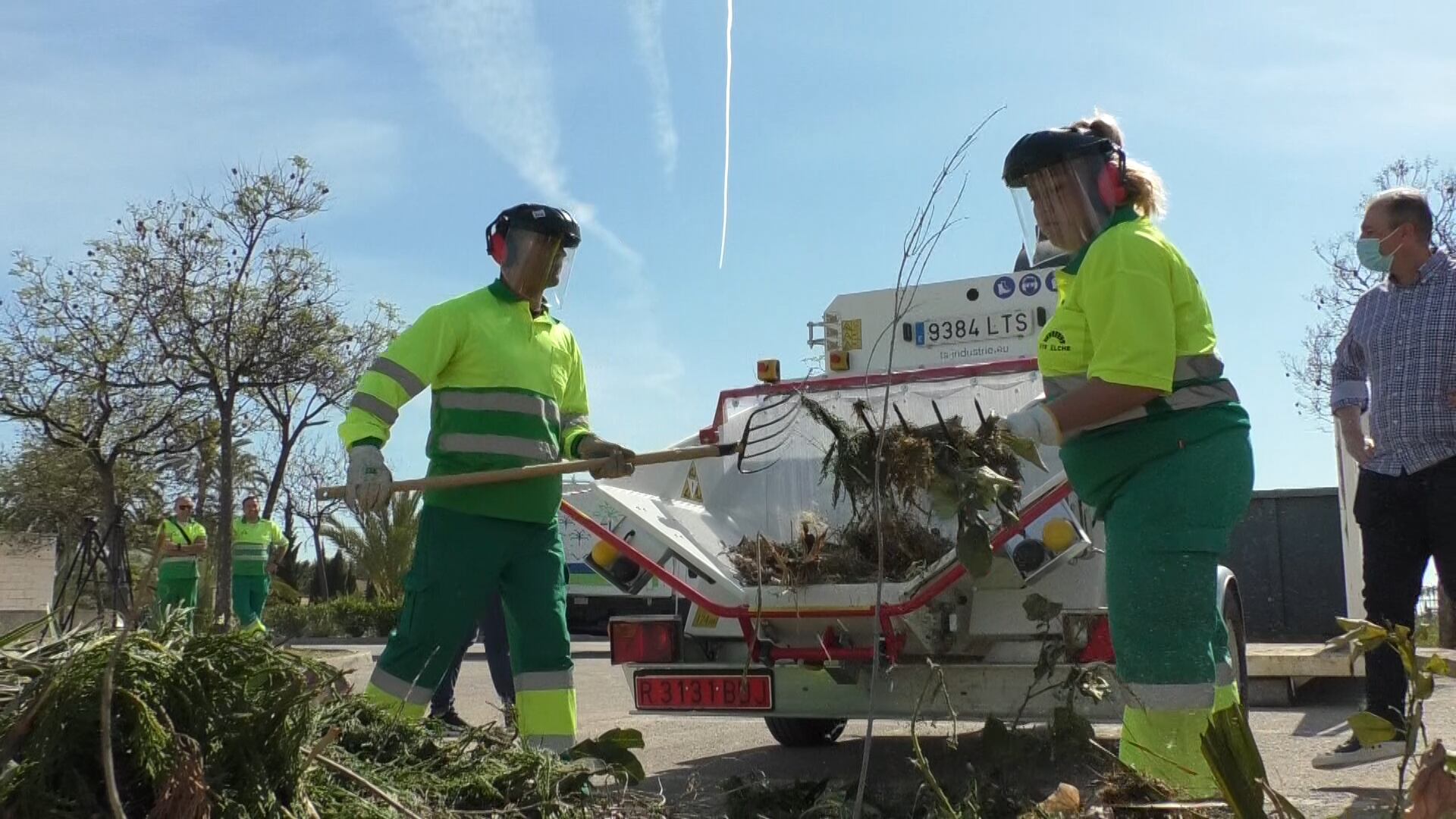 Brigada rural de la UTE Elche