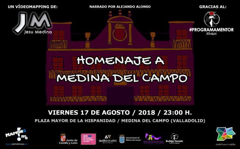 Medina del Campo recibirá un homenaje a través de videomapping