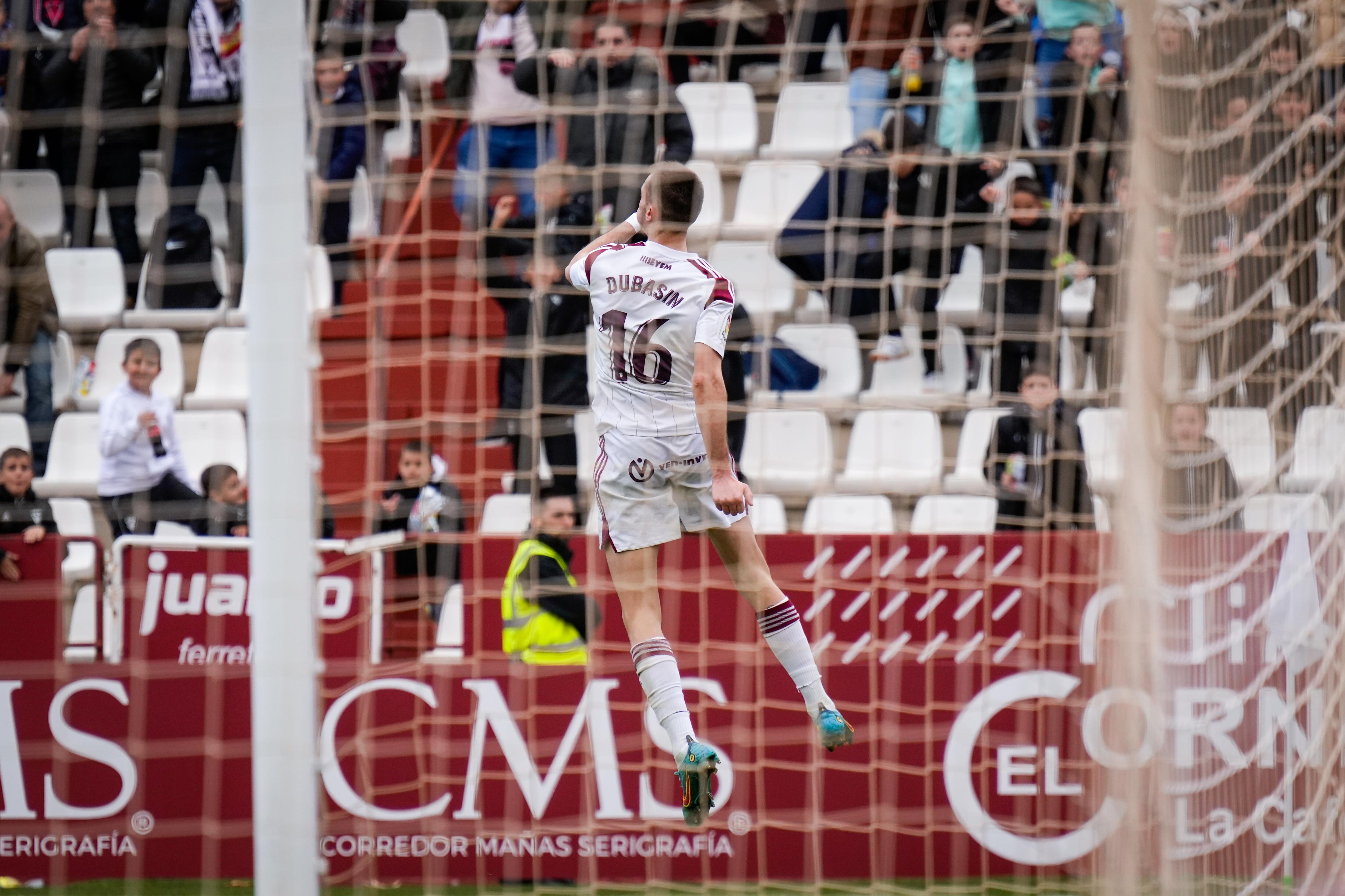 Partido de la jornada 27 de la Segunda División 2022-2023 de la liga de fútbol española, Liga Smartbank, entre Albacete-Málaga disputado el 12/02/2023 en el Carlos Belmonte