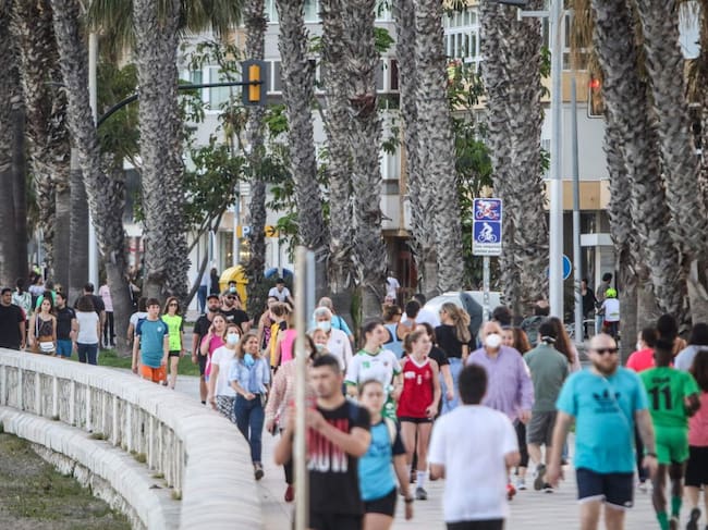 Paseo marítimo de La Malagueta este domingo