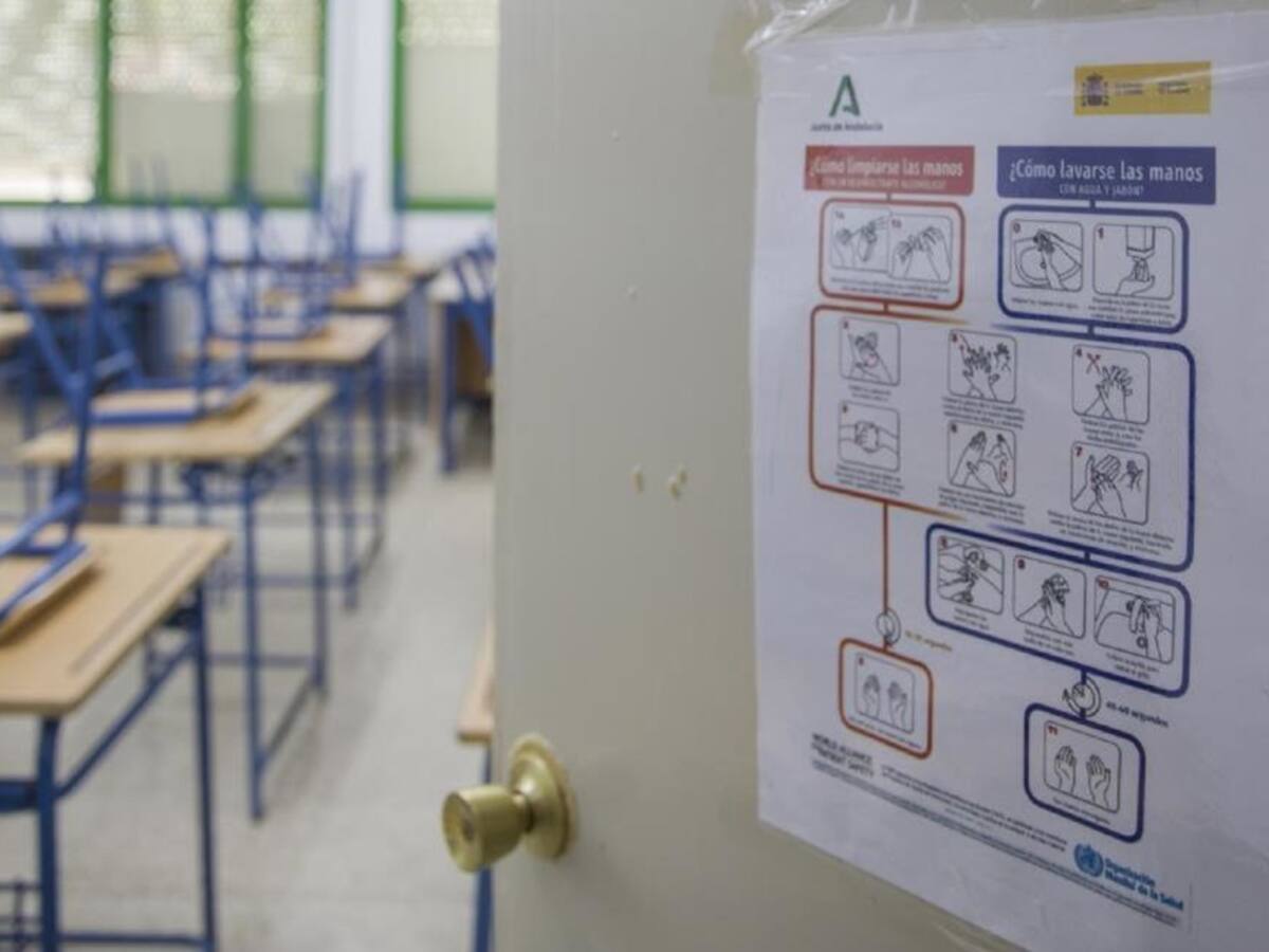 Tres nuevas aulas en cuarentena en el Colegio Claret, en El Espinar y La Lastrilla