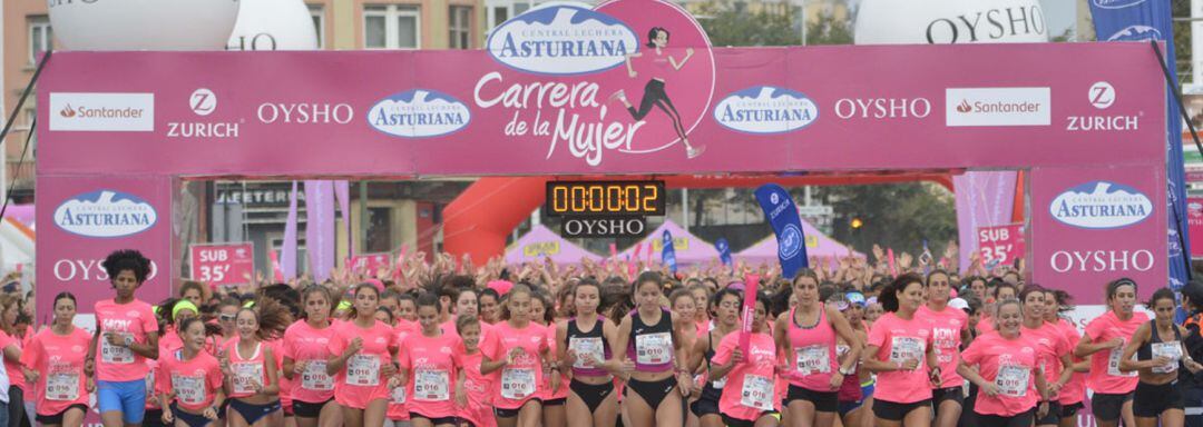 Carrera de la mujer en A Coruña. Foto de archivo