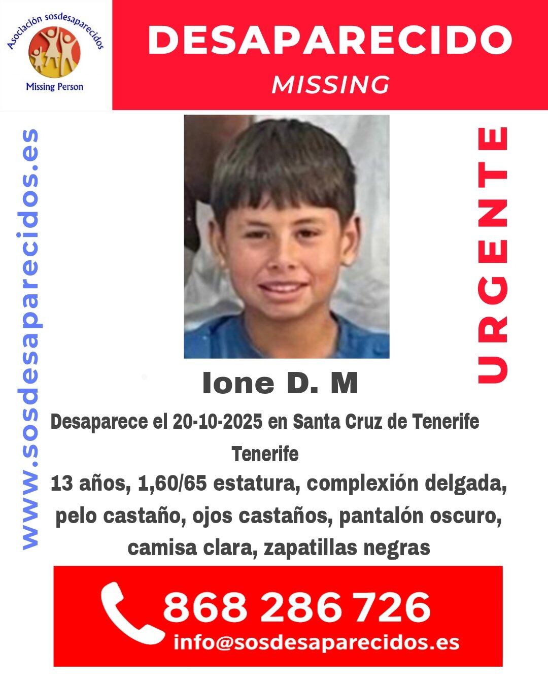 Ione SOS Desaparecidos