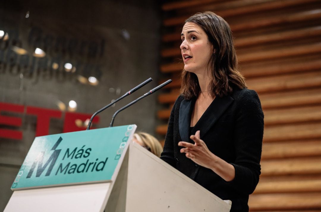 La concejala y portavoz de Más Madrid en el Ayuntamiento de Madrid, Rita Maestre