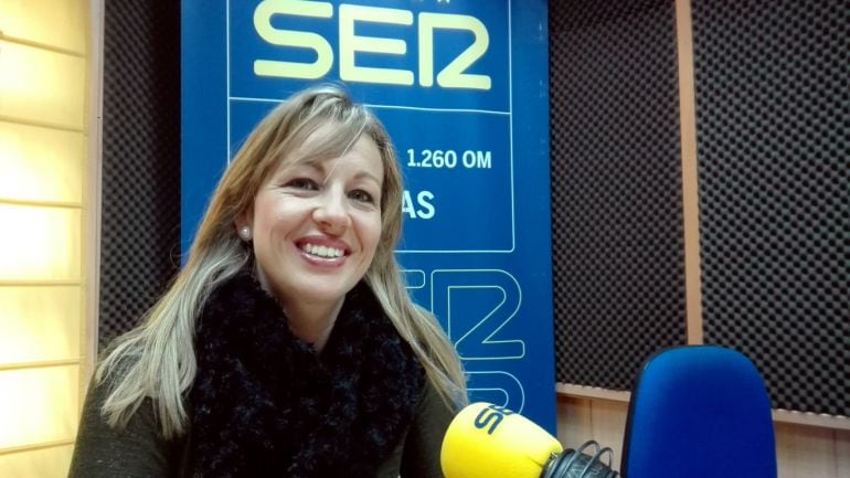 Raquel Saavedra, portavoz de la Plataforma de Mujeres Estibadoras en Algeciras.