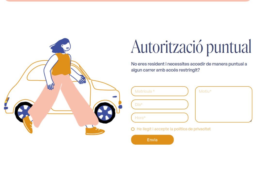 Castelló Conviu, la web que acogerá las solicitudes de acceso con vehículo al centro de Castelló