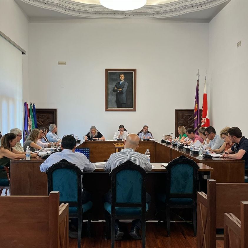 Pleno del Ayuntamiento de Baeza