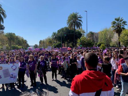 Inicio de la manifestación