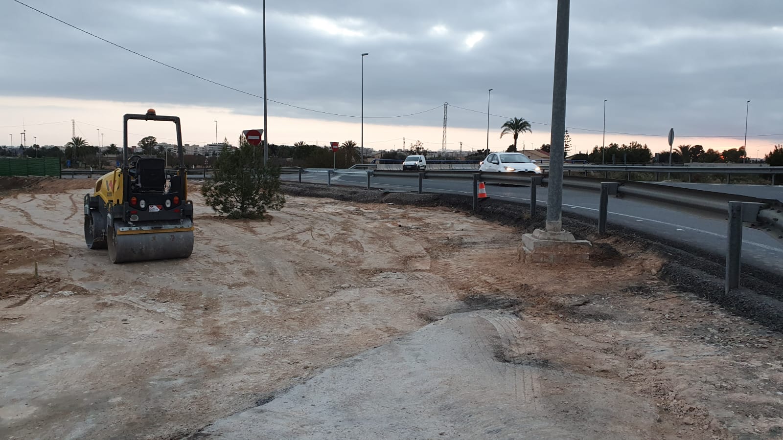 Carril bici en la Vía Parque