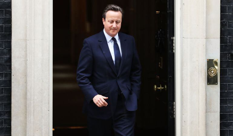 David Cameron abandona el 10 de Downing Street 