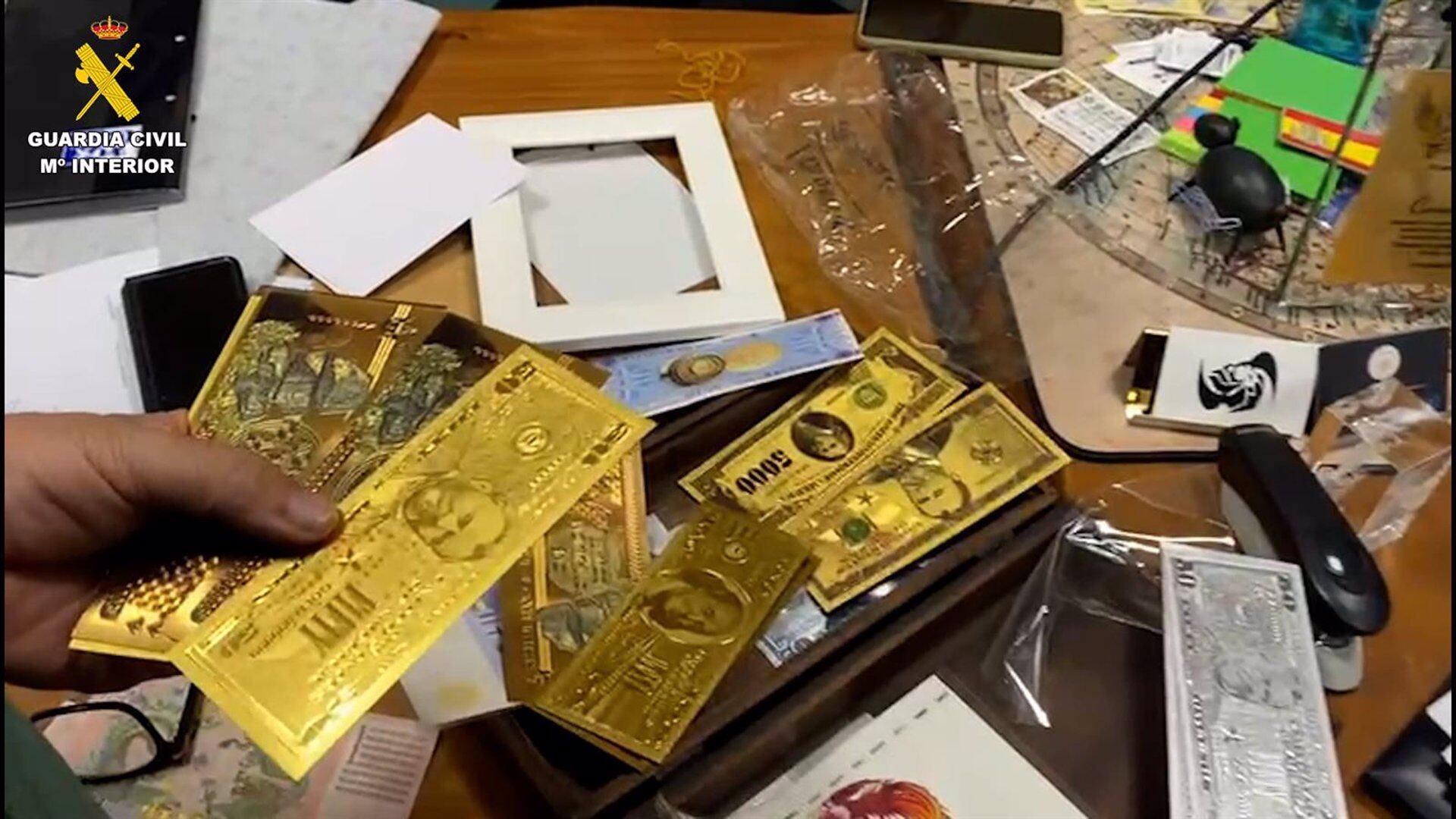 Intervención de la Guardia Civil en el marco de la operación &#039;Capellán&#039;