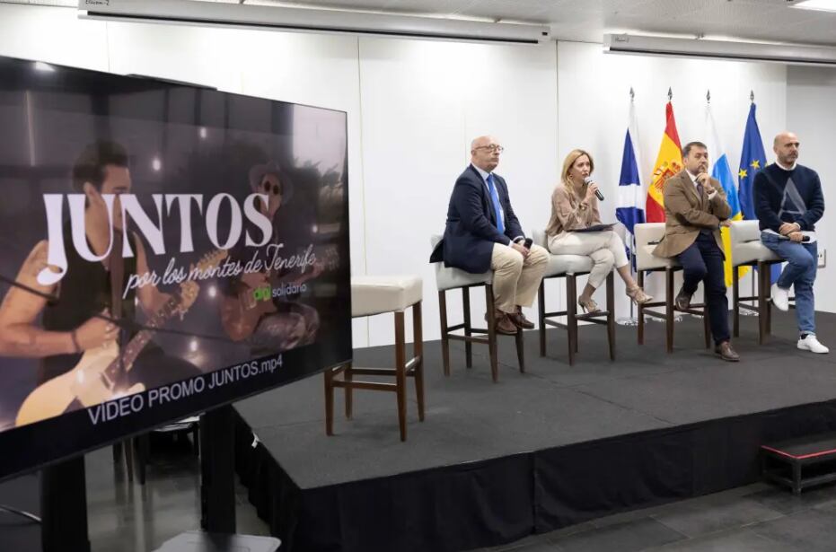 Rueda de prensa para la presentación de &#039;Juntos por los Montes de Tenerife&#039;