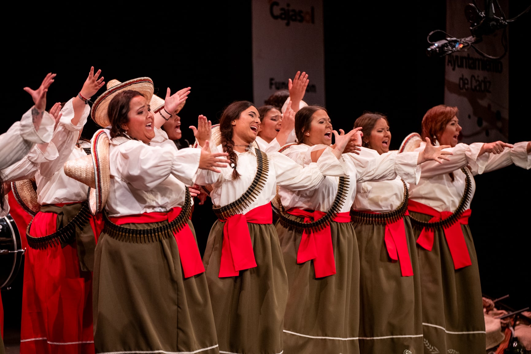 Comparsa &#039;Las Adelitas&#039;. Foto: Ayuntamiento de Cádiz.