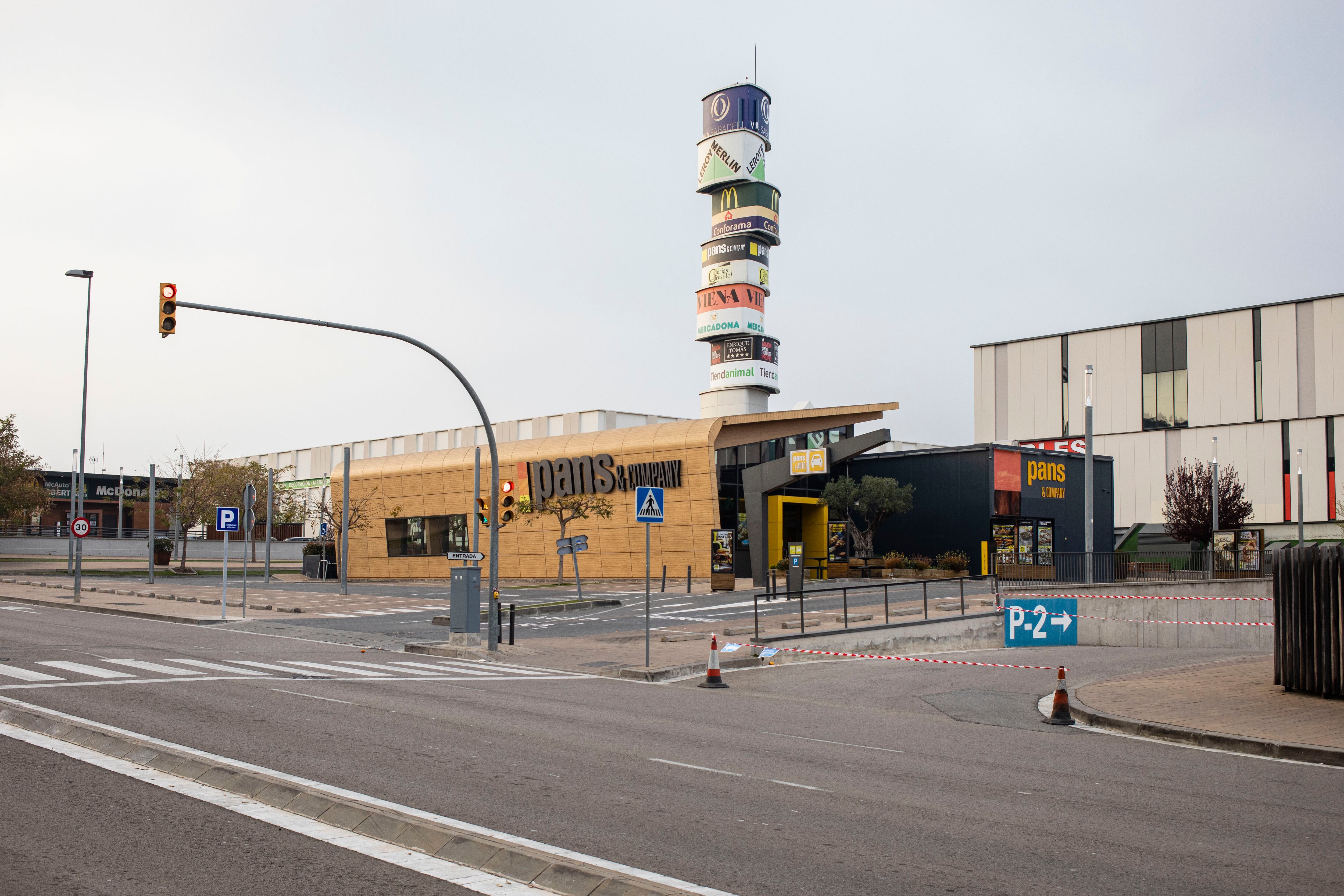 El centro comercial Vía Sabadell en Barcelona. Foto de archivo.