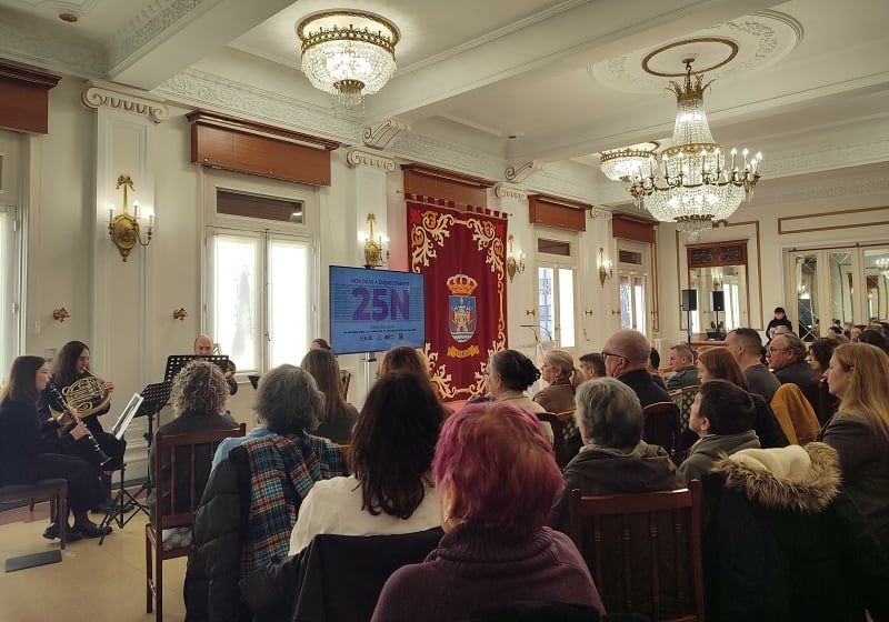 Acto del 25 de noviembre en el Concello de Ferrol
