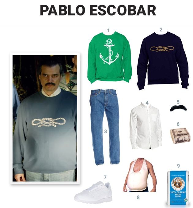 Cómo hacer el disfraz de Pablo Escobar.