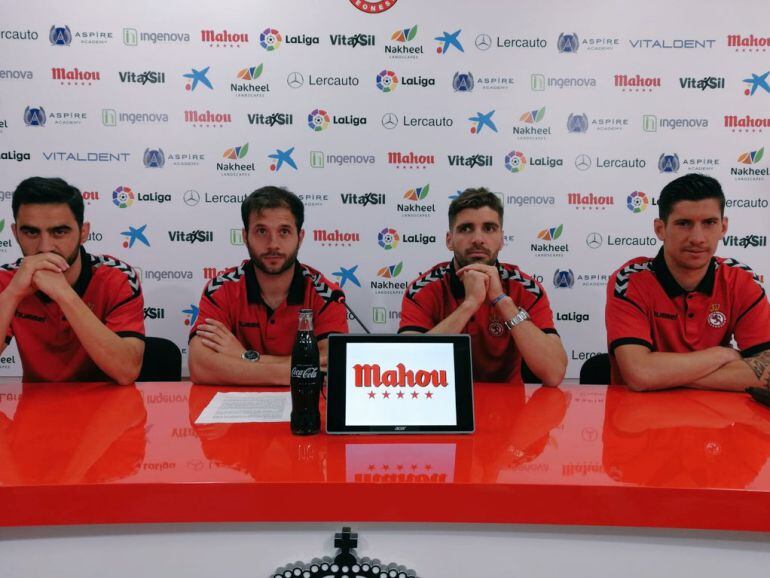 Viti, Antonio Martínez, Iván González y Yeray lanzaron una nueva conjura