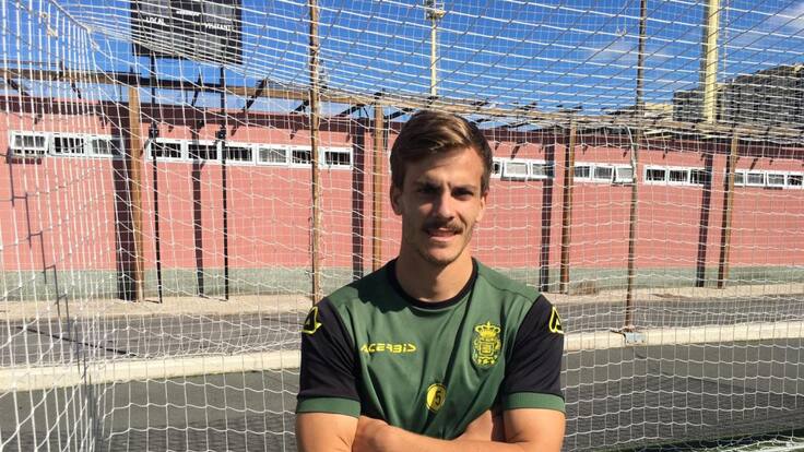 SER Deportivos Las Palmas. Eric Curbelo. Jugador de UD Las Palmas