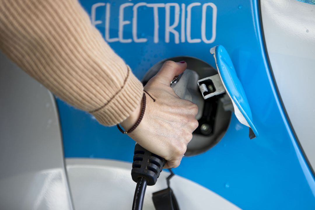 Imagen de un coche eléctrico