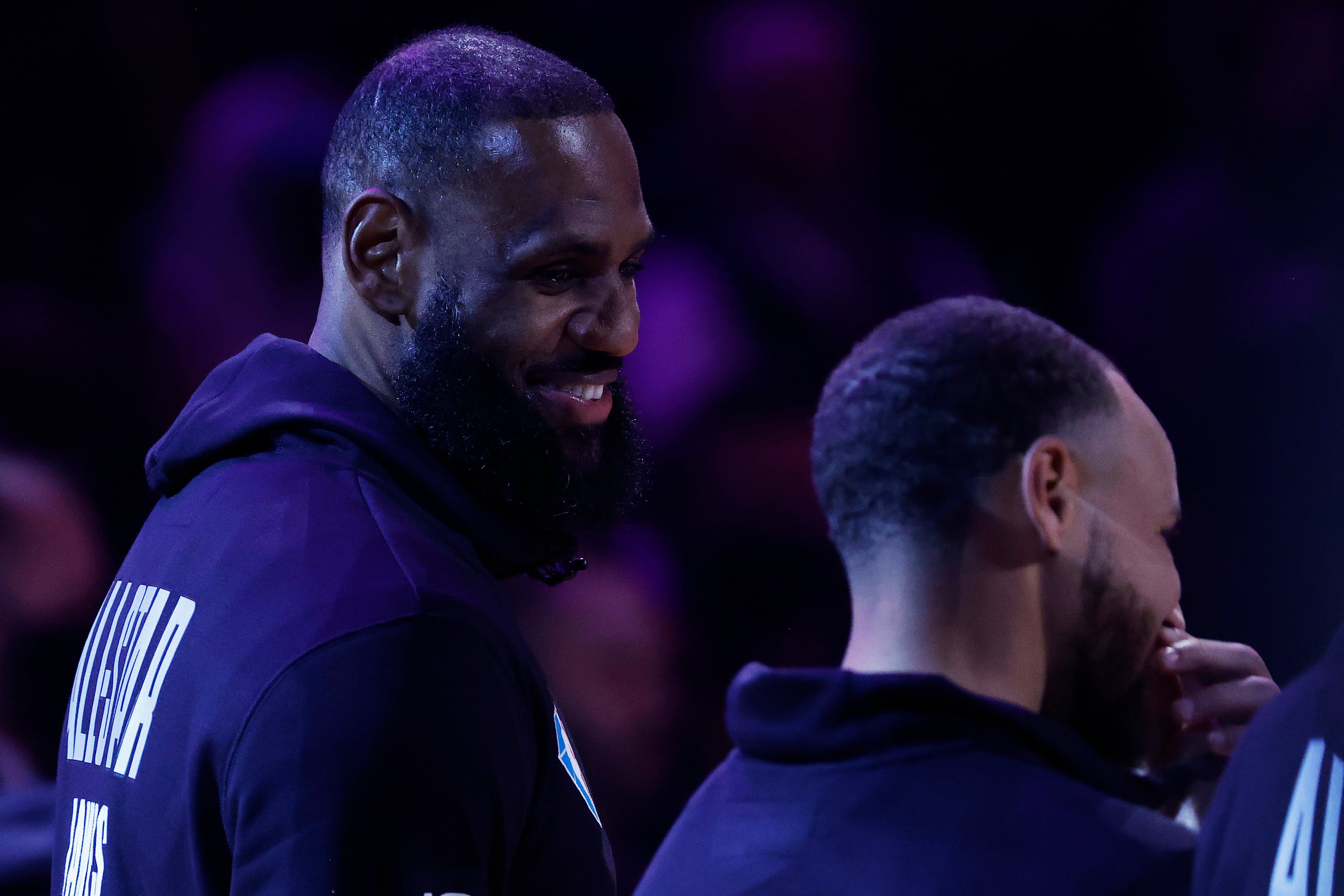 LeBron James y Stephen Curry, en el All-Star