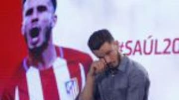 Saúl: “Estoy donde quiero estar. Sueño con retirarme aquí”