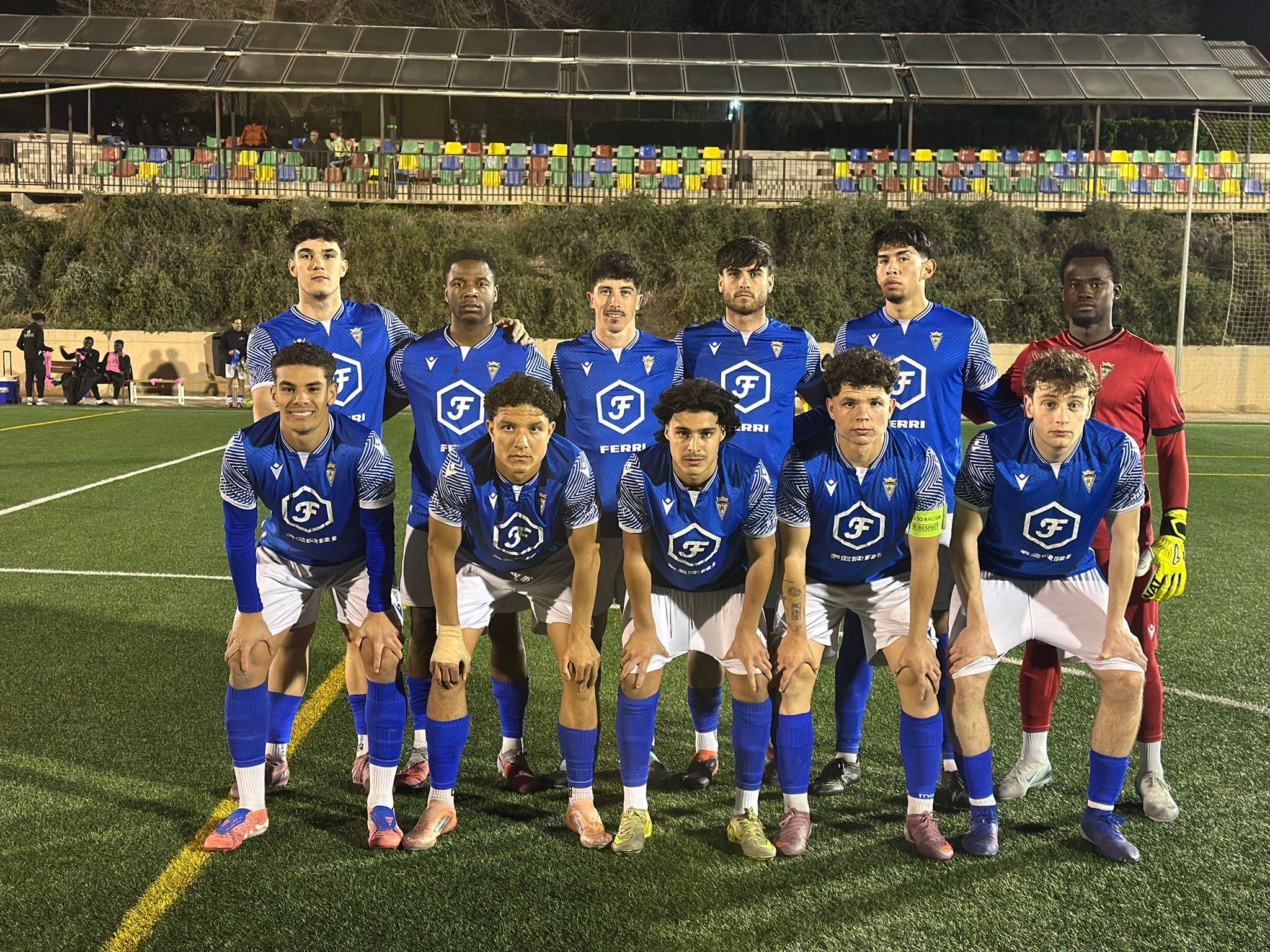 Alineación inicial del equipo