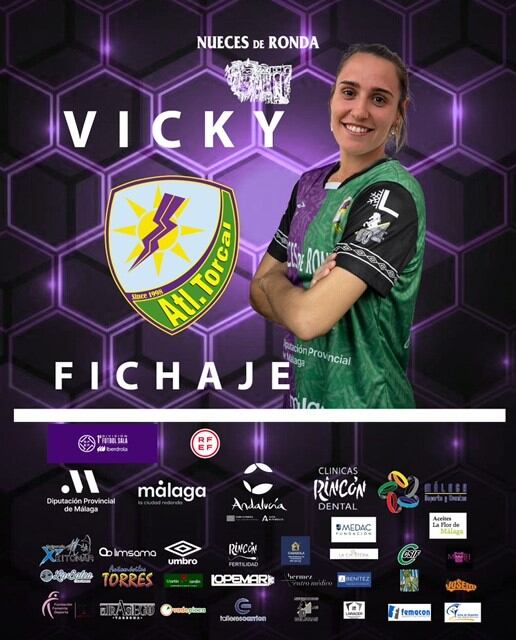 El Nueces de Ronda Atlético Torcal incorpora a la almagreña Vicky Bella