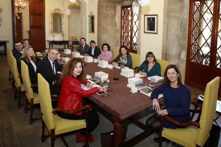La reunión del Consell de Govern. 