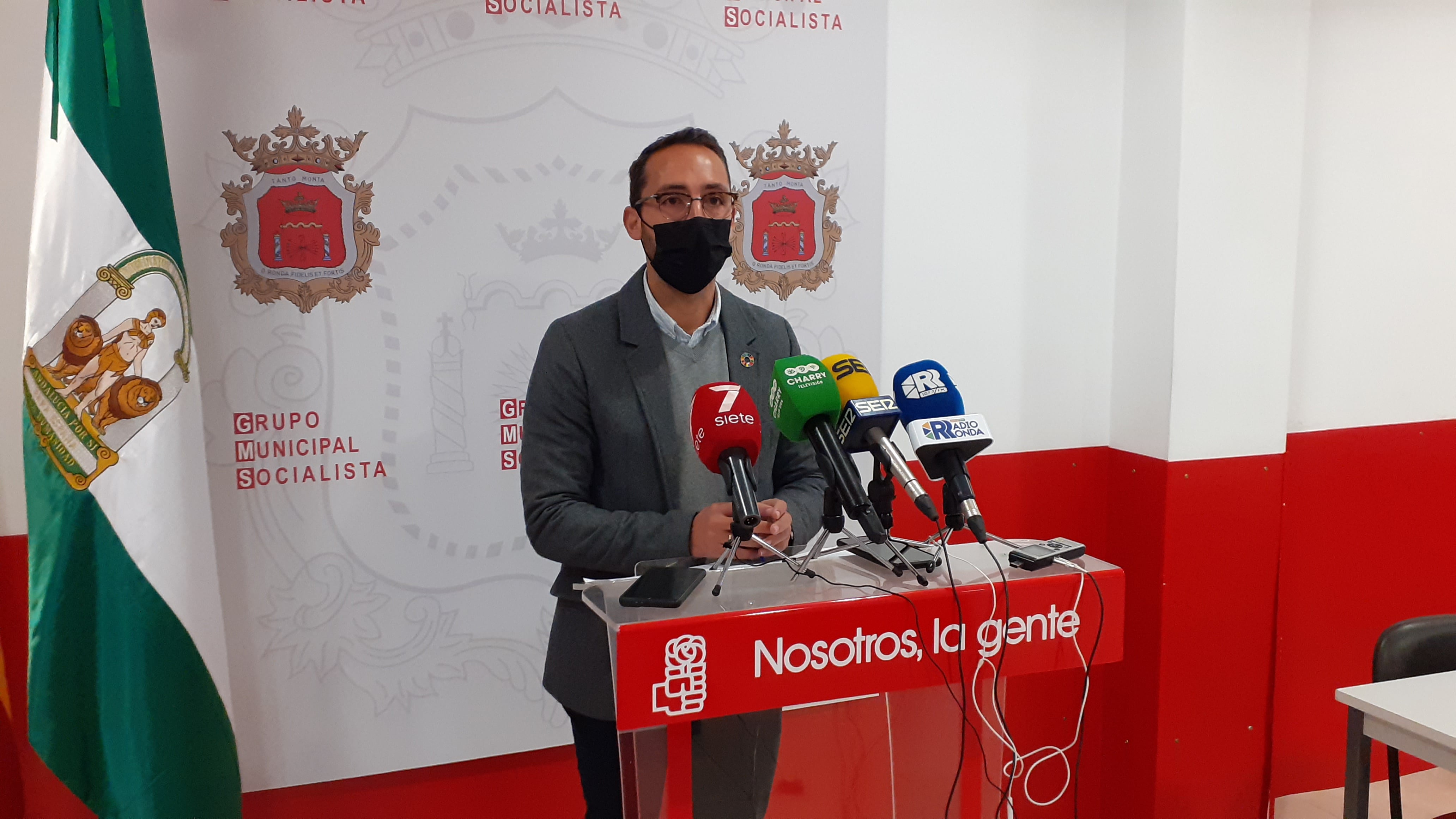 José Carlos Tirado, concejal del PSOE en el Ayuntamiento de Ronda