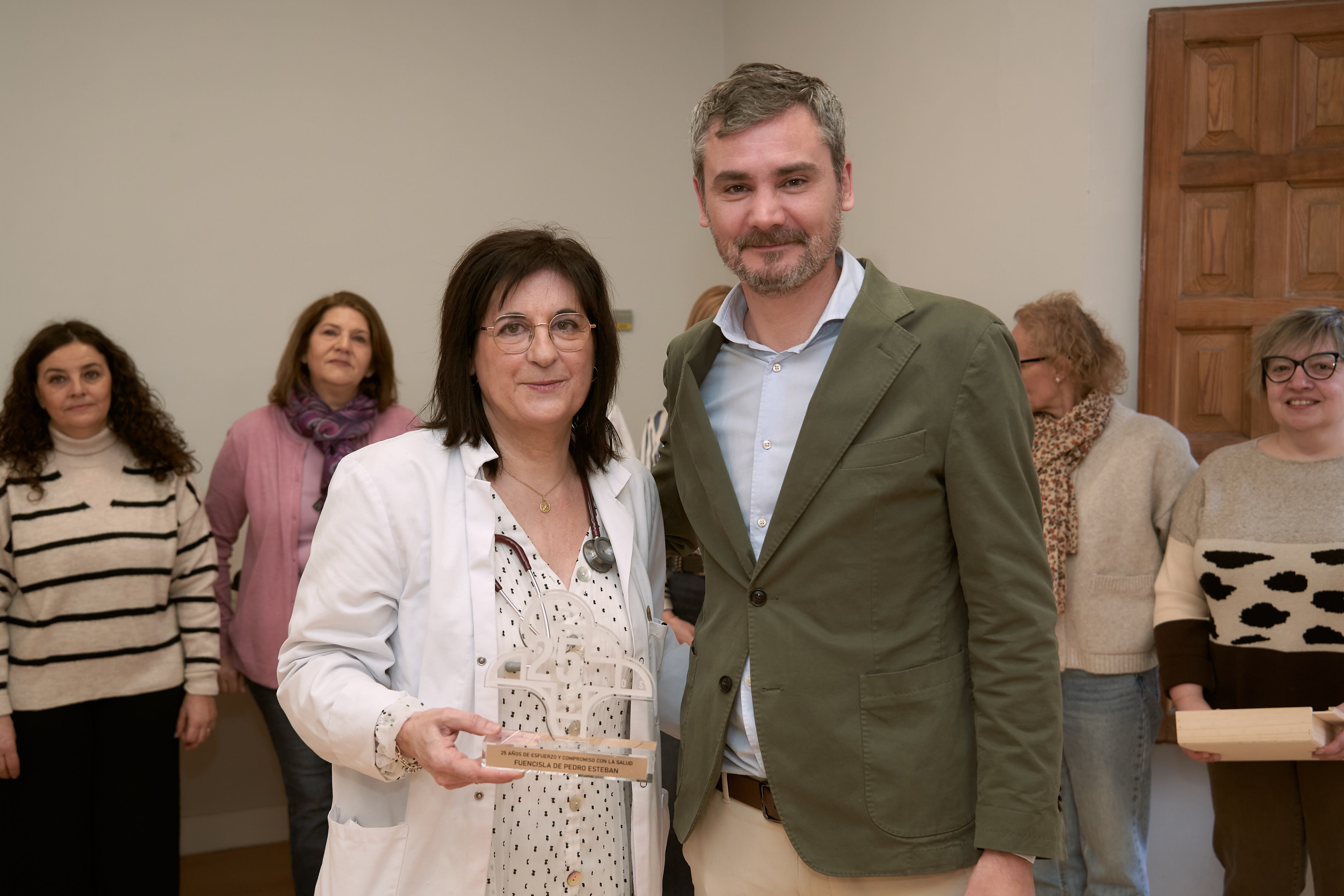 Entre los homenajeados está la Dra. Fuencisla de Pedro, Directora Médica