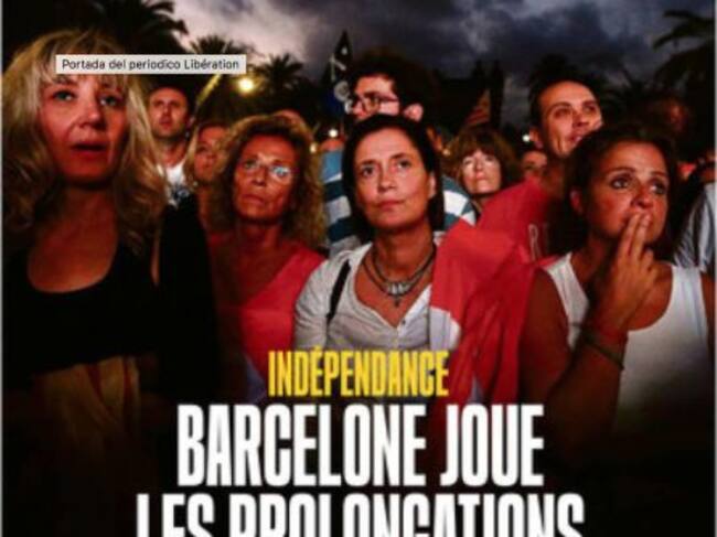 Portada del diario francés 'Libération'.