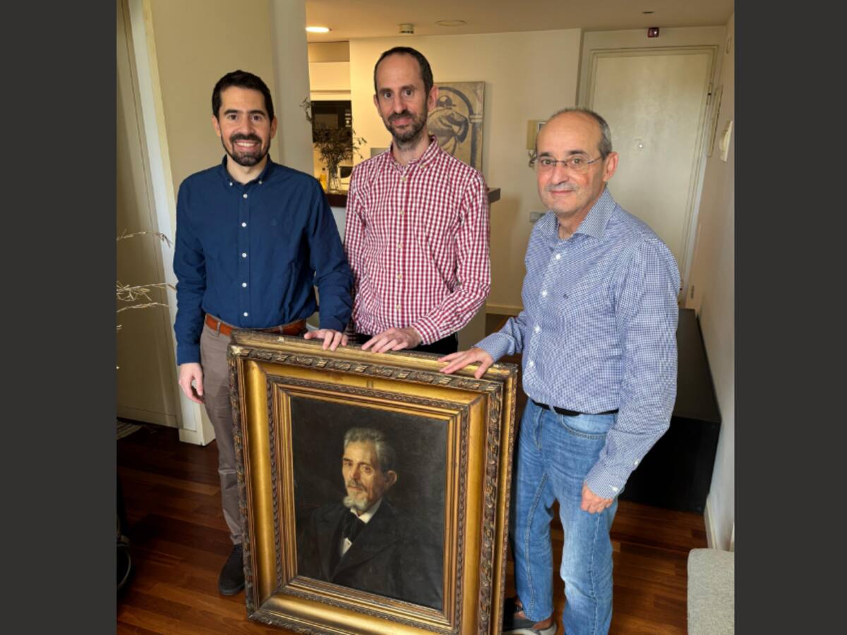 El Ateneo de Palencia recupera el retrato del alcalde republicano Cirilo Tejerina