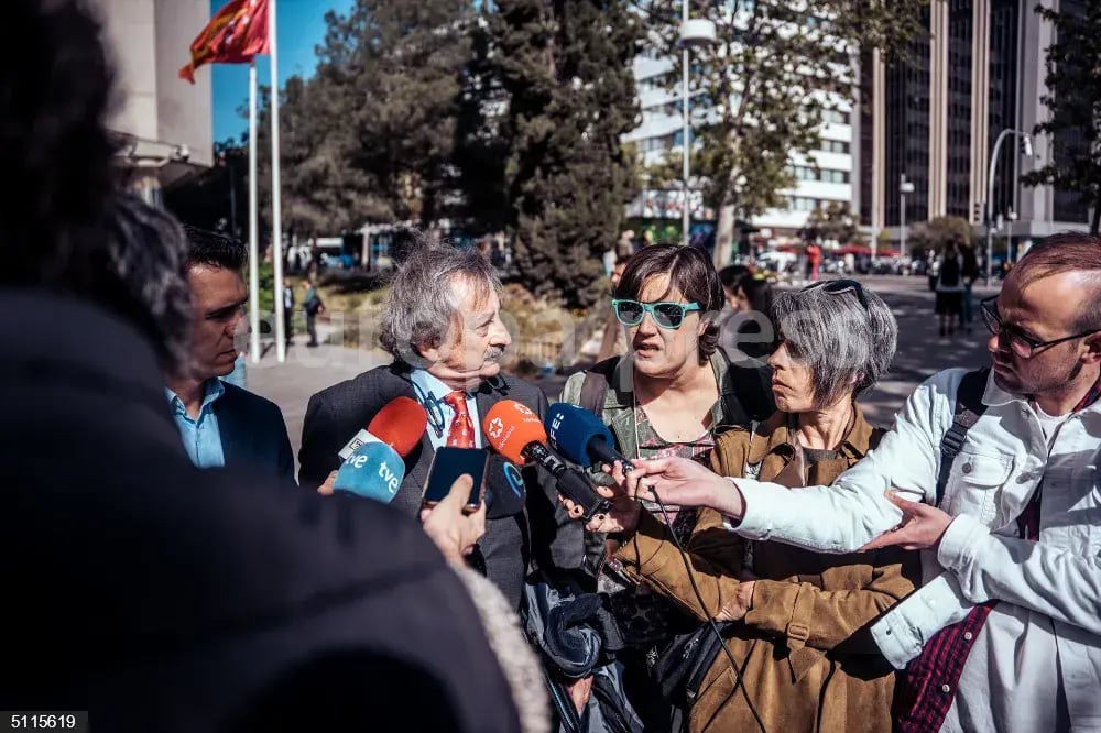 El abogado defensor del agente en los juzgados de Plaza de Castilla