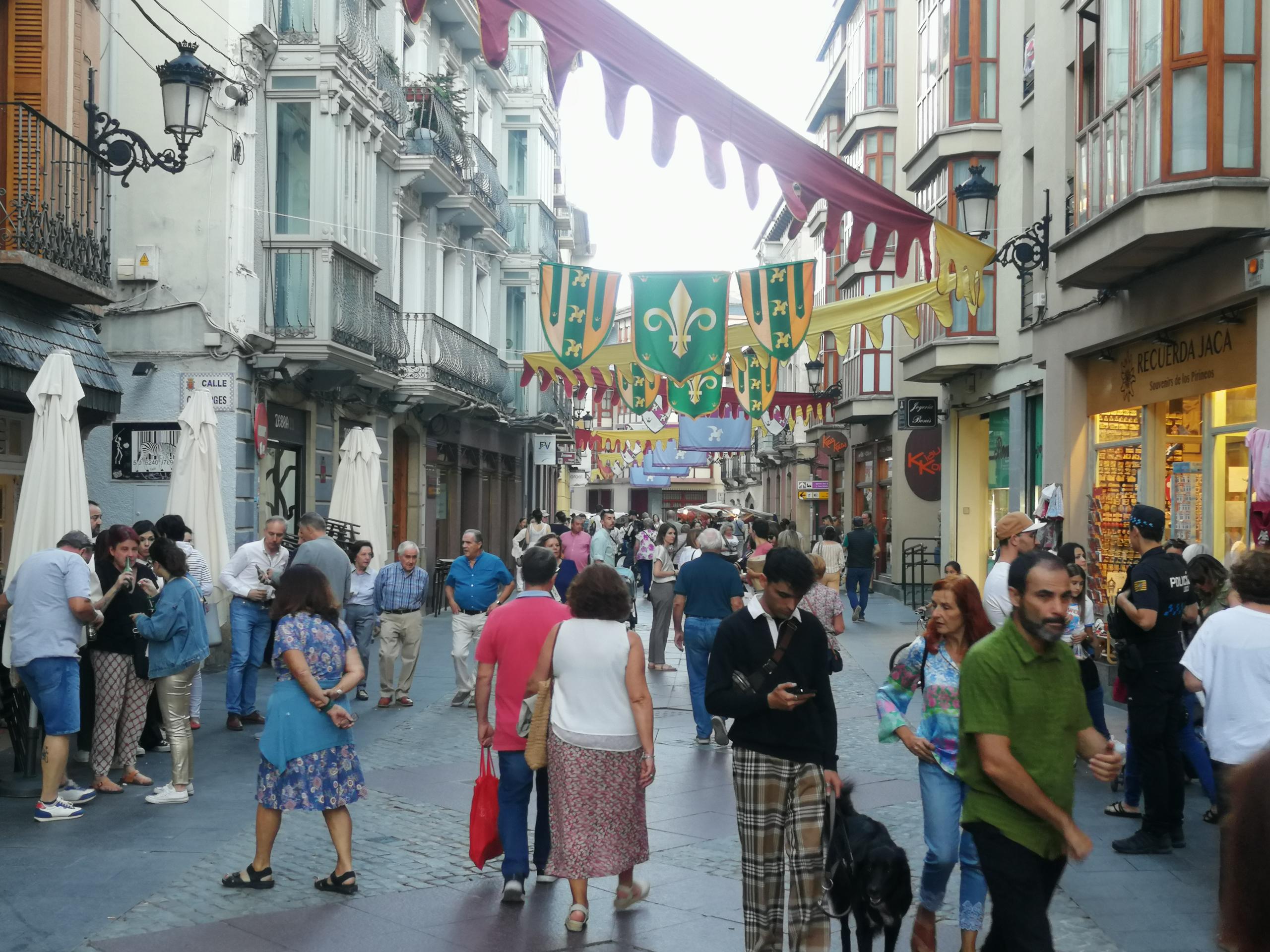 El pasado mes de septiembre se celebró, con gran afluencia de público, las jornadas Reino y Leyenda en Jaca