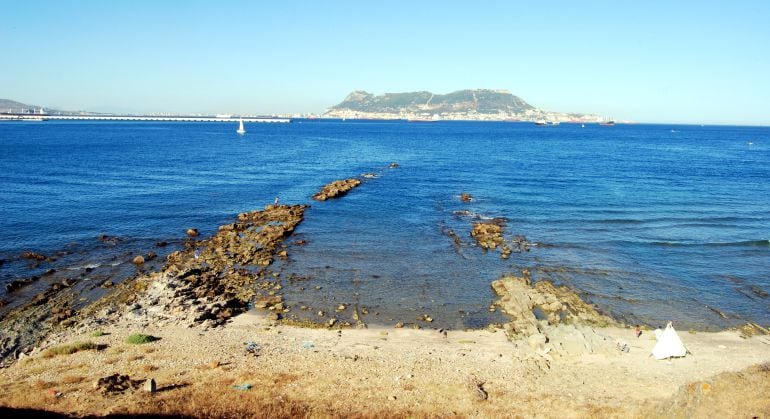 Vista desde el Parque del Centenario, Algeciras.