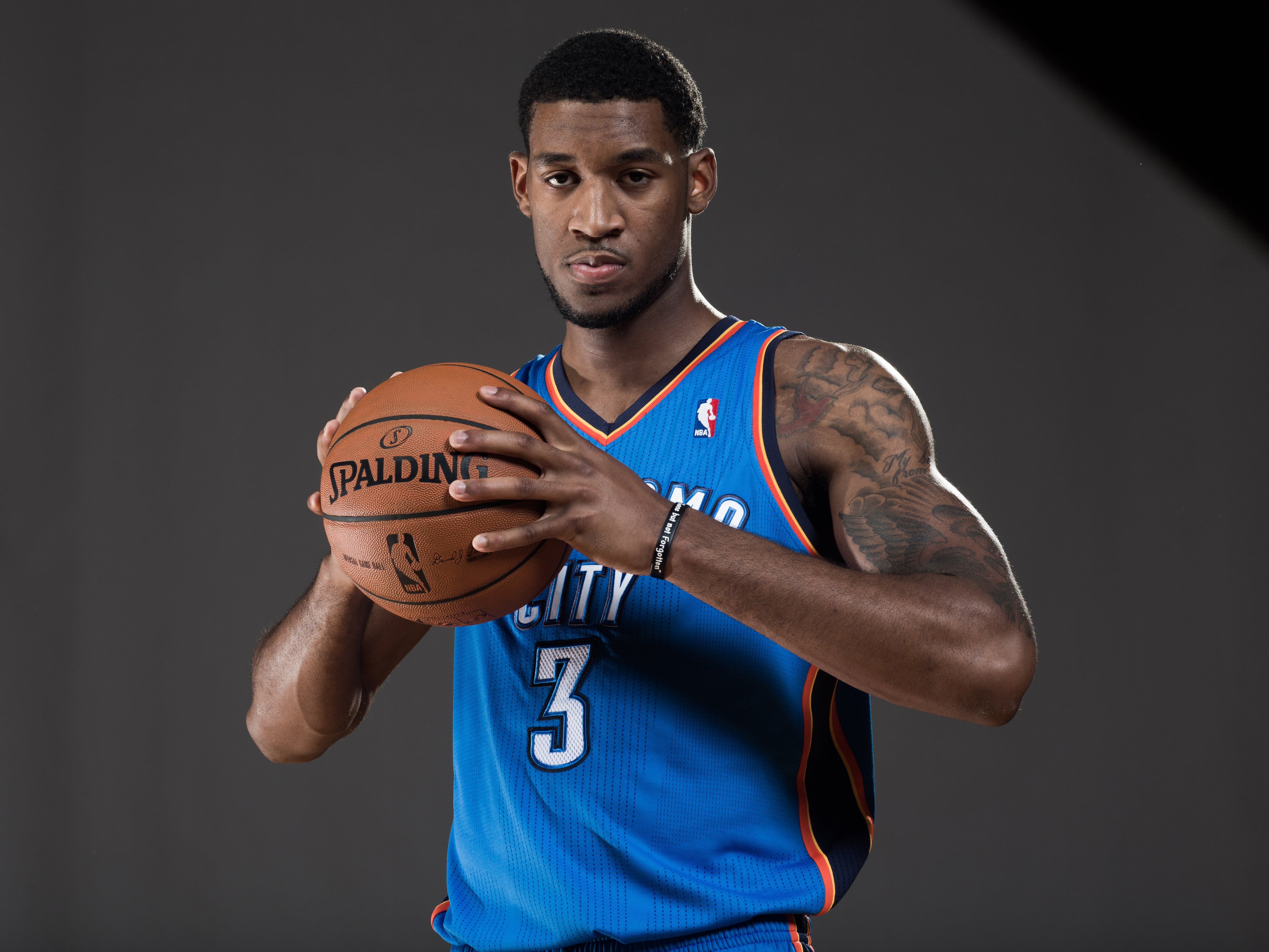 Perry Jones III cuando militaba en Oklahoma City Thunder