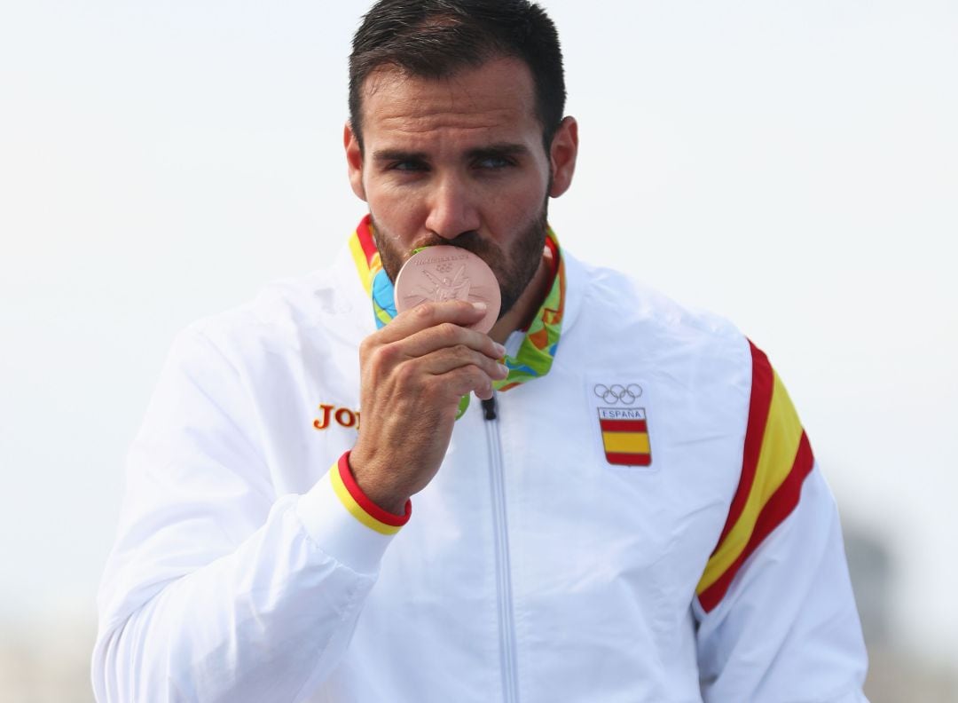 Craviotto, con su medalla de Río 2016.