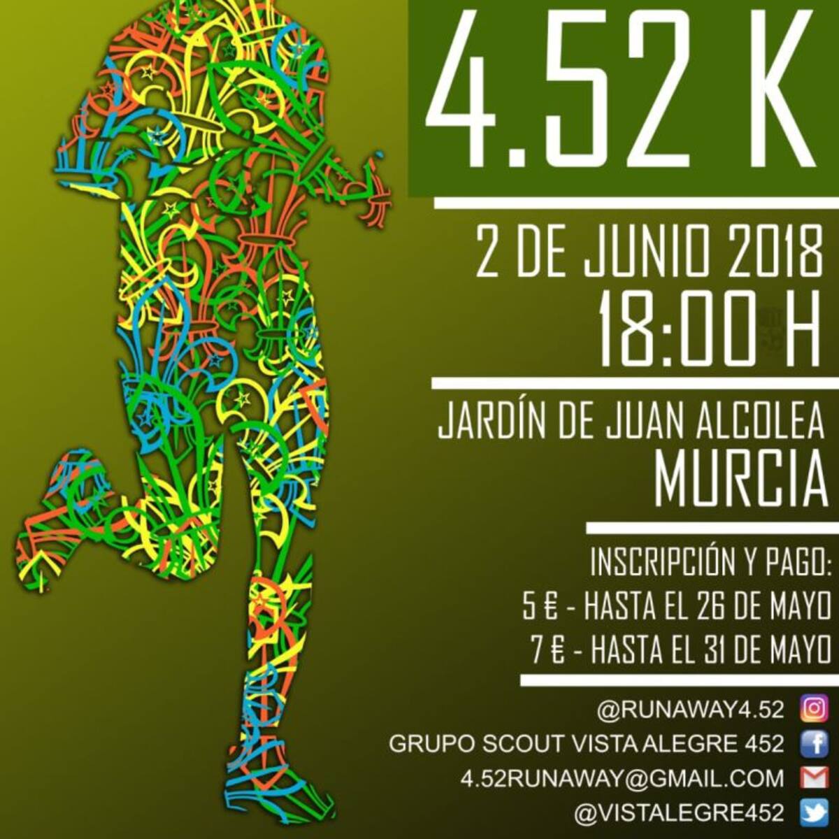 Vista Alegre acoge la II Run Away 4.52 K