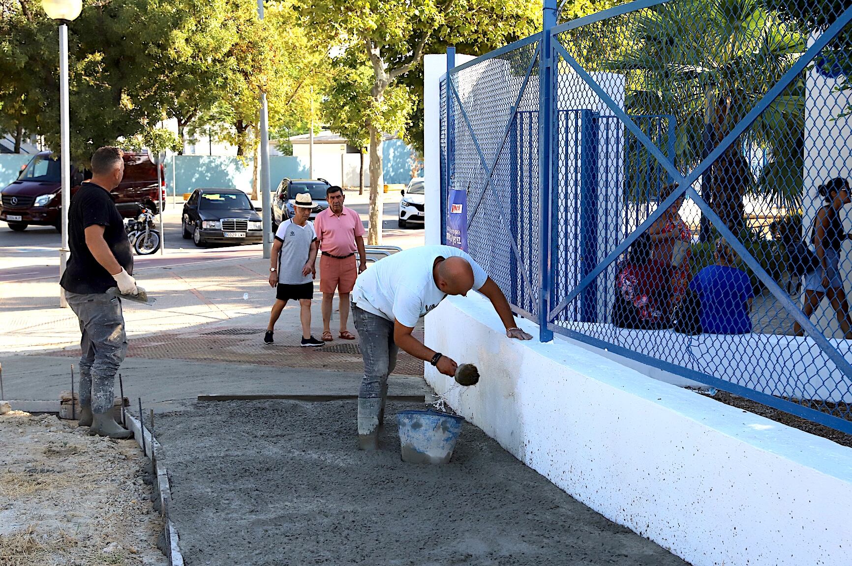 Arreglos en el centro de Mayores de la Zona Sur