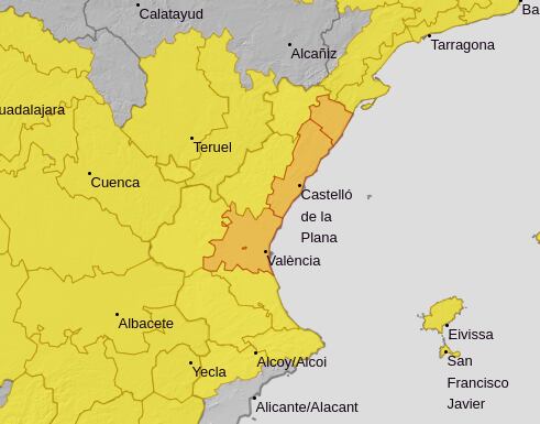 Previsión tiempo Castellón
