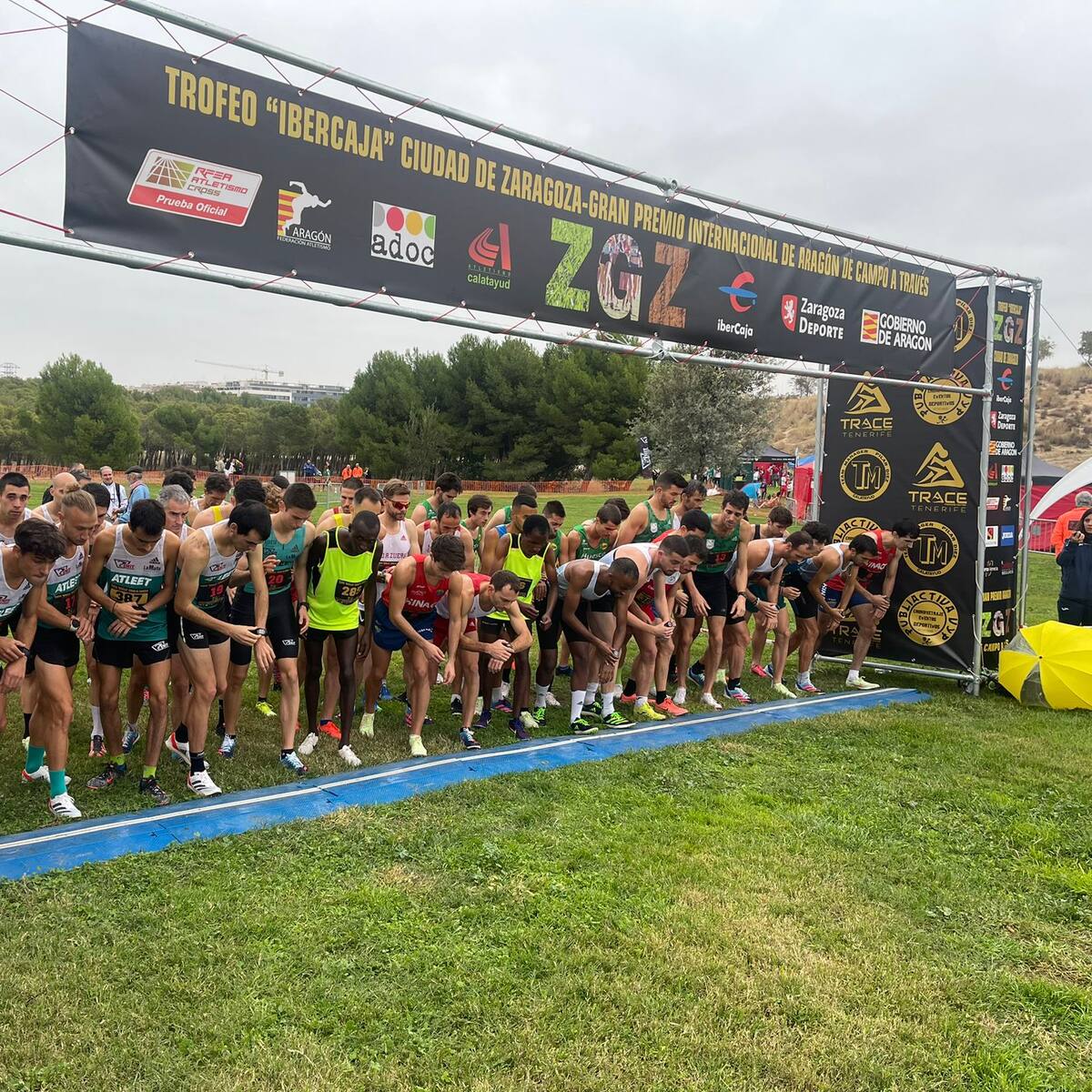 Pol Oriach, tercero, firma una gran carrera en el Cross Gran Premio de Aragón
