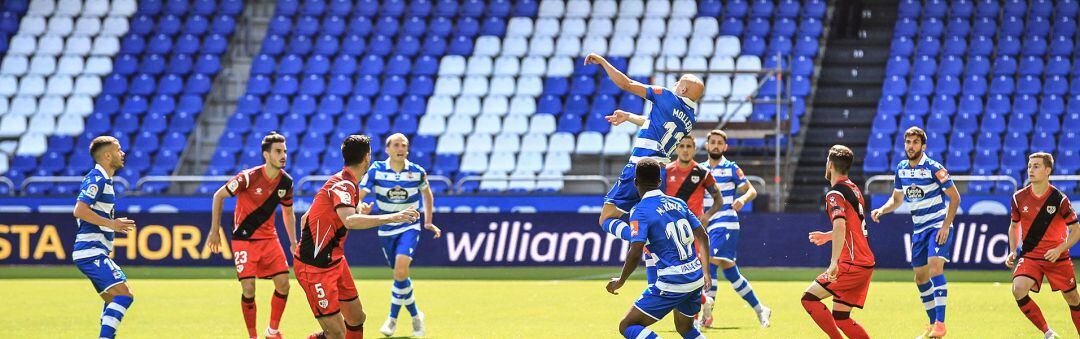 Enfrentamiento entre el Deportivo y el Rayo