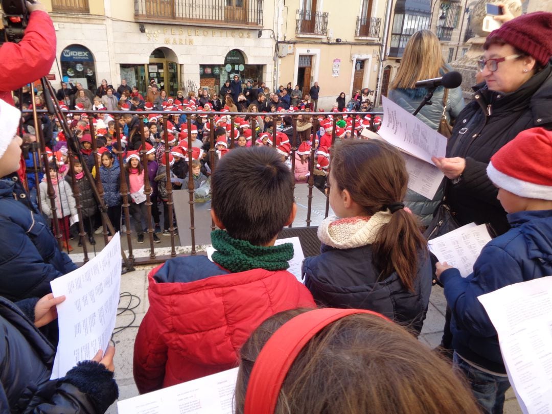 El pórtico de Santa Msría es en los últimos años el escenario de este evento