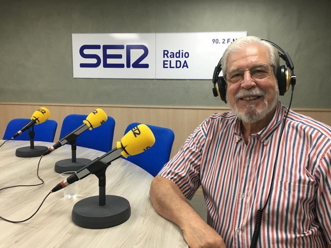 Miguel Barcala, pregonero Fiesta Mayores en Radio Elda Cadena SER