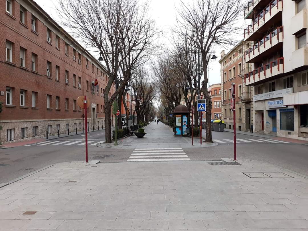 Paseo Fdez. Iparraguirre desierto