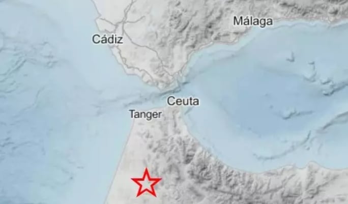 Imagen del terremoto