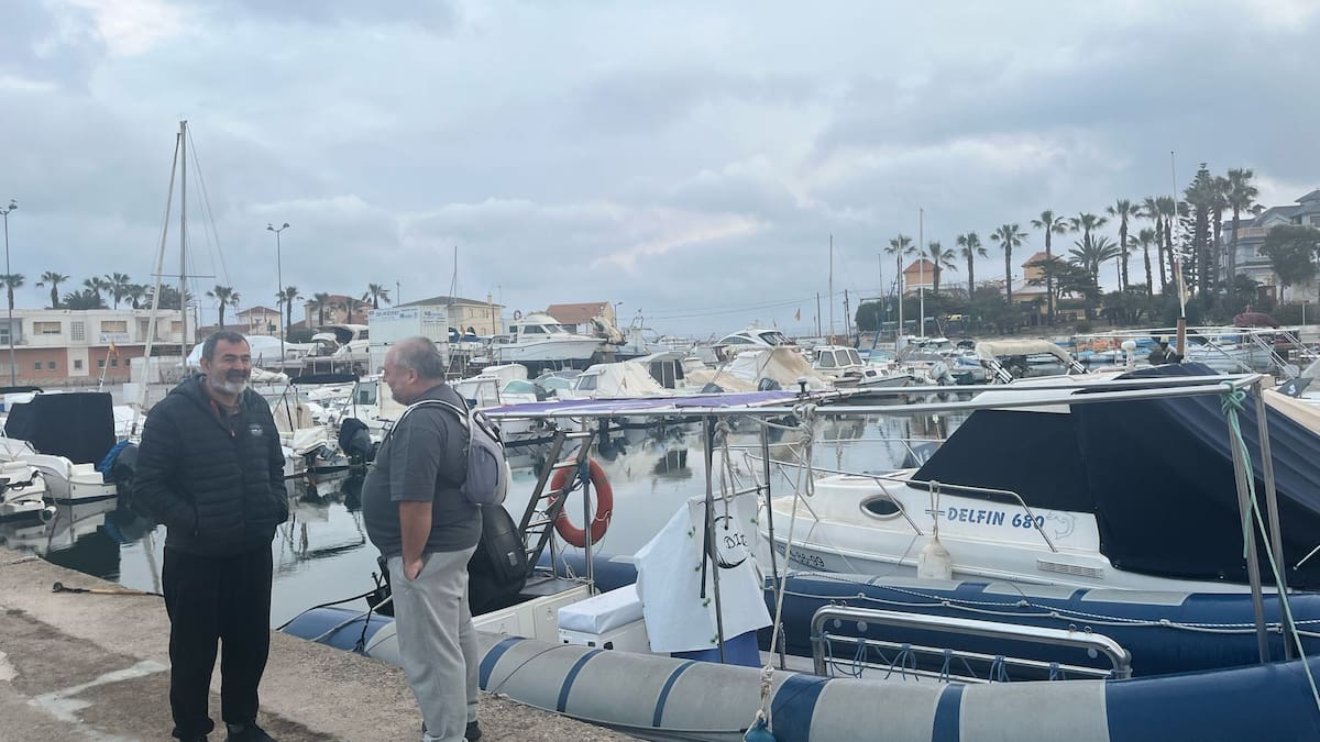 Directo desde el Puerto de Cabo de Palos con los responsables de los Centros de Buceo de la zona(2025-02-18).