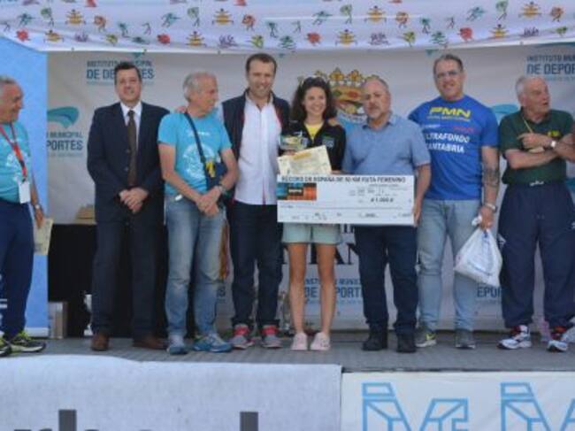 Alicia Pérez batió el récord