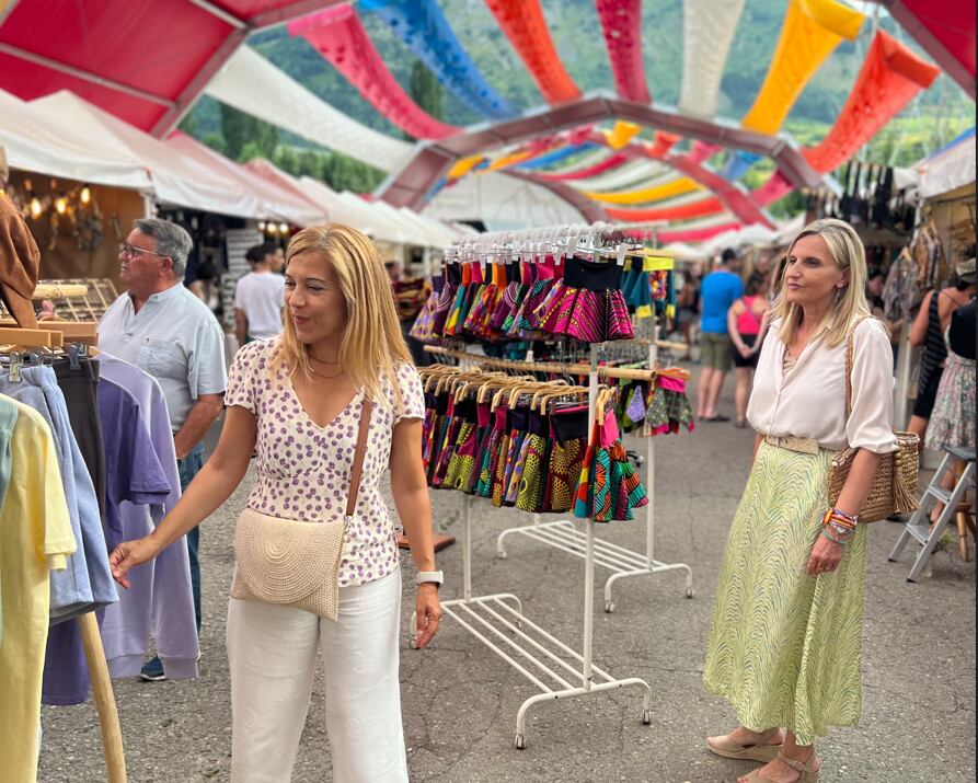Ana Alós y Melania Mur en Pirineos Sur